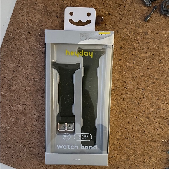 Heyday Olive Speckle Watch Band for Apple Watch 42-49 mm NIB - Picture 2 of 8
